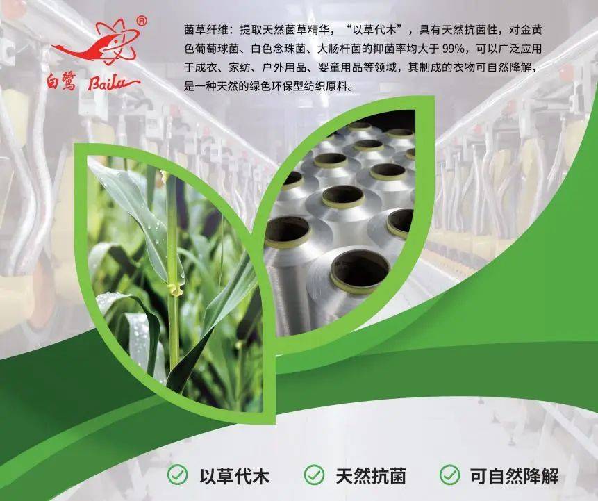 以草代木、天然抗菌、可自然降解，新鄉(xiāng)化纖開創(chuàng)新的&ldquo;傳奇&rdquo;&mdash;&mdash;菌草纖維 