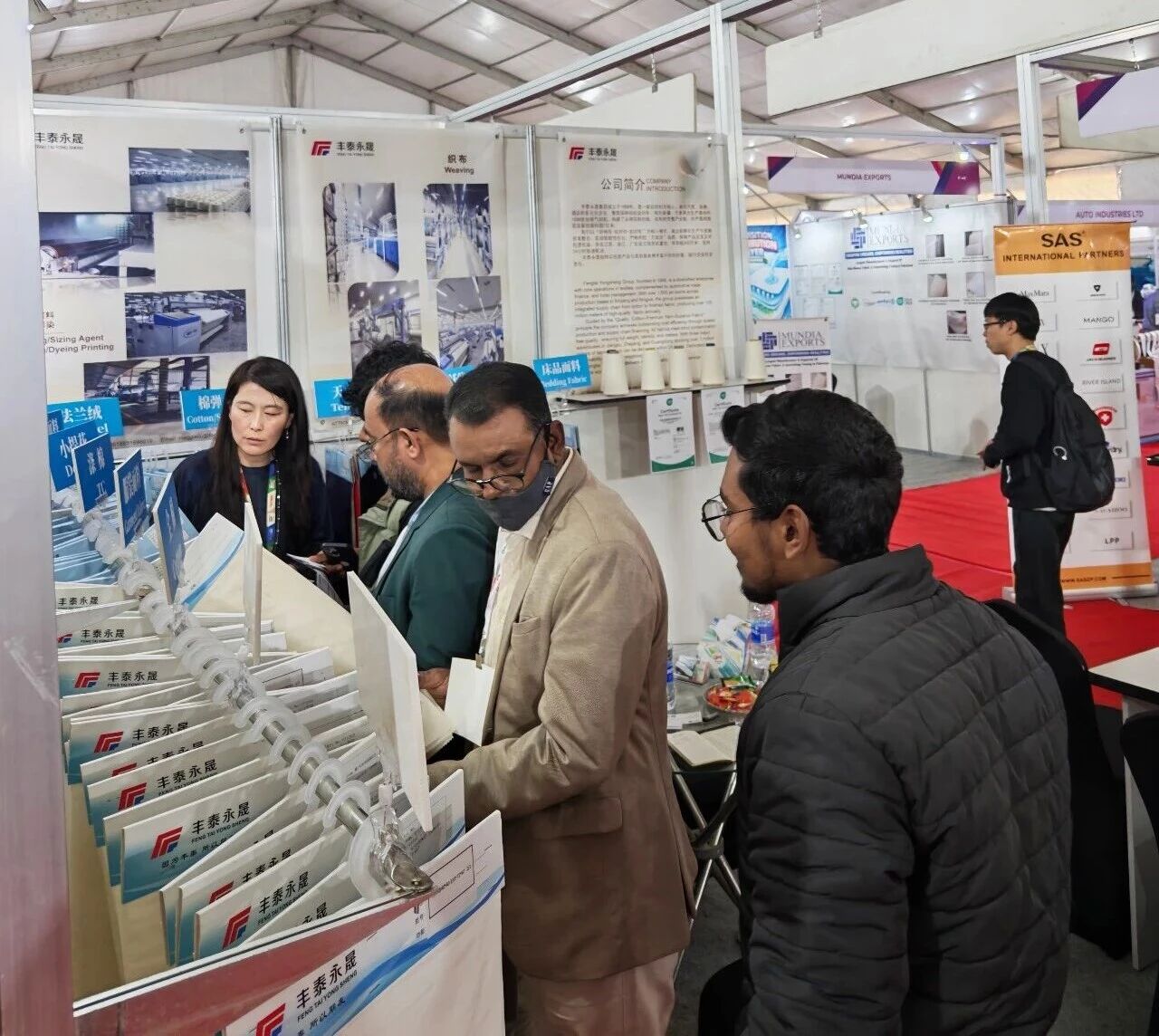 豐泰永晟集團(tuán)開(kāi)年參加孟加拉展，出海攬單