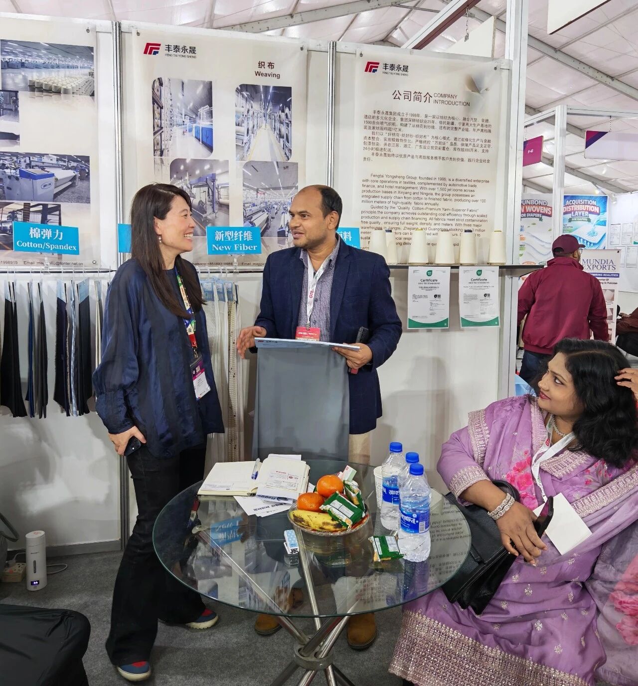 豐泰永晟集團(tuán)開(kāi)年參加孟加拉展，出海攬單