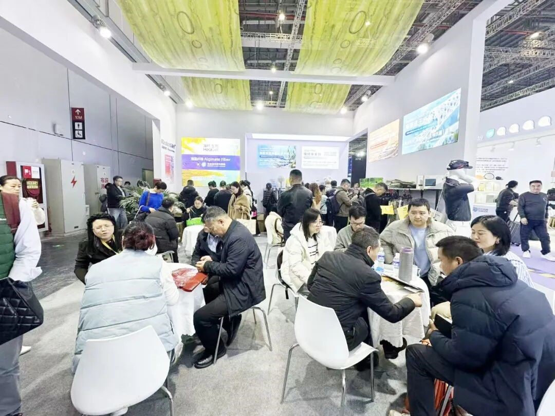 2026intertextile春夏面輔料展圓滿收官，Healcell海纖&reg;生物彰顯海洋纖維硬核實力